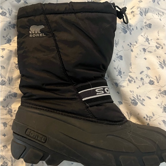 Sorel Black Insulated Snow Boots (Size Men’s 6 or Women’s 8) main image 8